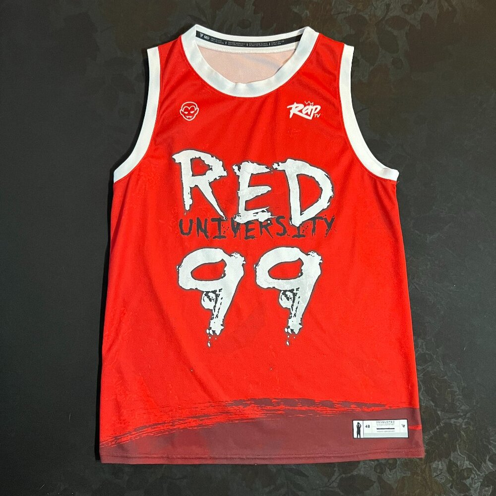 RapTv Playboi Carti University 99 jersey Medium